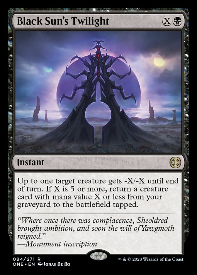 Black Sun's Twilight [Phyrexia: All Will Be One] | Lots Moore NSW