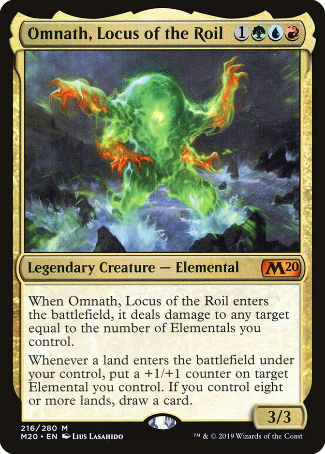 Omnath, Locus of the Roil [Core Set 2020] | Lots Moore NSW