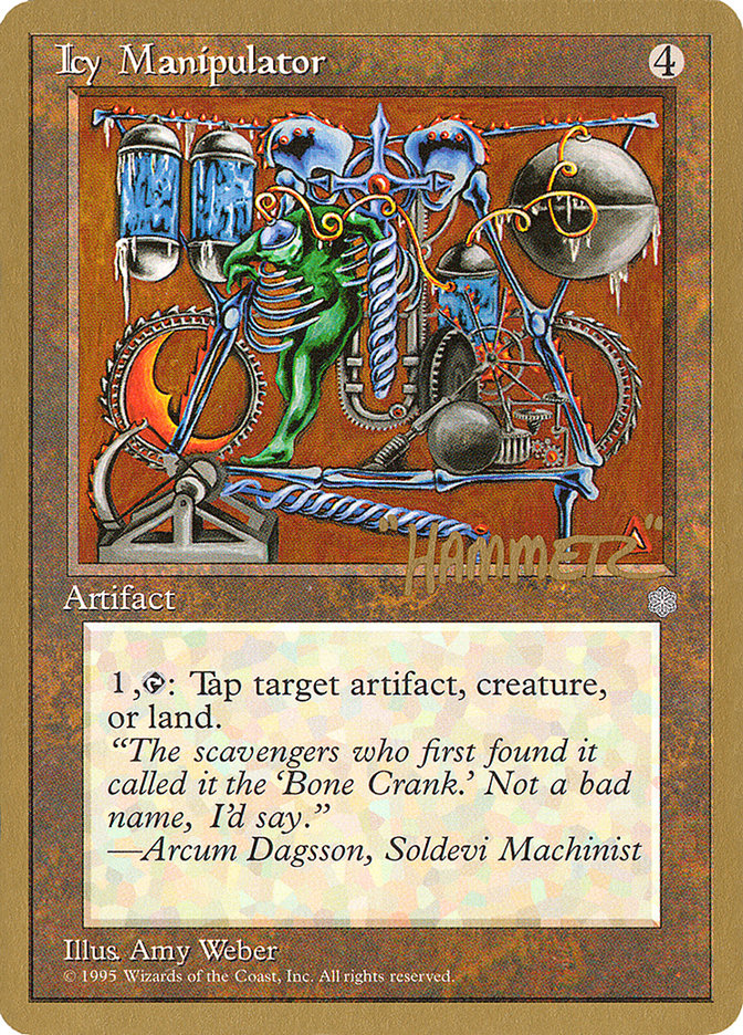 Icy Manipulator (Shawn "Hammer" Regnier) [Pro Tour Collector Set] | Lots Moore NSW