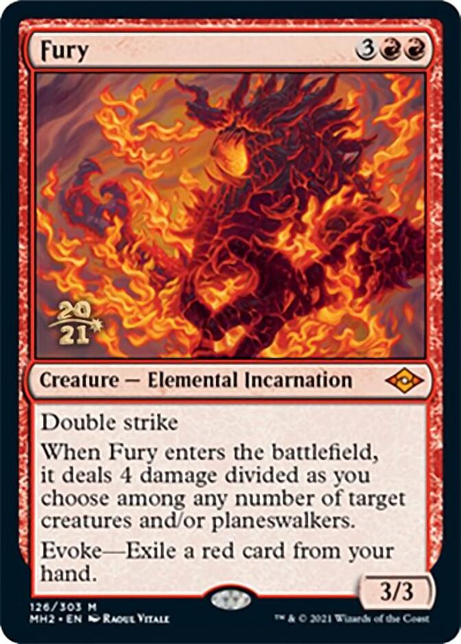 Fury [Modern Horizons 2 Prerelease Promos] | Lots Moore NSW