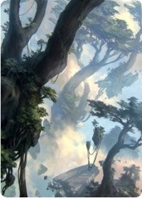 Forest 1 Art Card [Zendikar Rising Art Series] | Lots Moore NSW