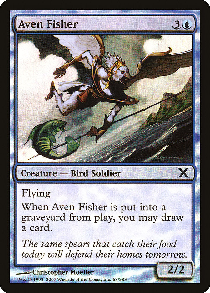 Aven Fisher (Premium Foil) [Tenth Edition] | Lots Moore NSW