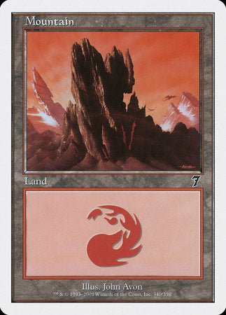 Mountain (340) [Seventh Edition] | Lots Moore NSW