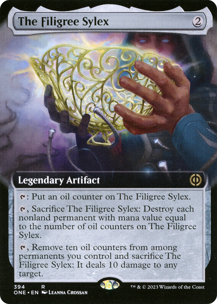 The Filigree Sylex (Extended Art) [Phyrexia: All Will Be One] | Lots Moore NSW