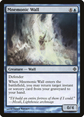 Mnemonic Wall [Rise of the Eldrazi] | Lots Moore NSW