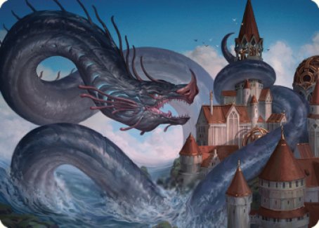 Tolarian Terror Art Card [Dominaria United Art Series] | Lots Moore NSW