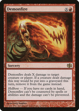 Demonfire [Duel Decks: Jace vs. Chandra] | Lots Moore NSW