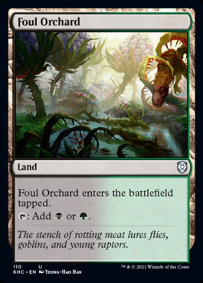 Foul Orchard [Kaldheim Commander] | Lots Moore NSW