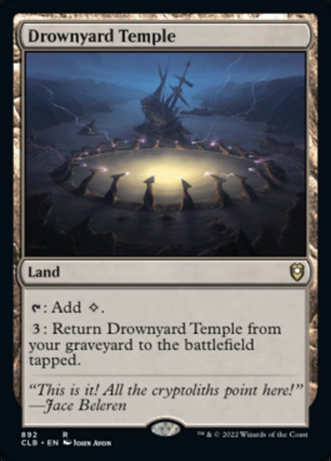 Drownyard Temple [Commander Legends: Battle for Baldur's Gate] | Lots Moore NSW