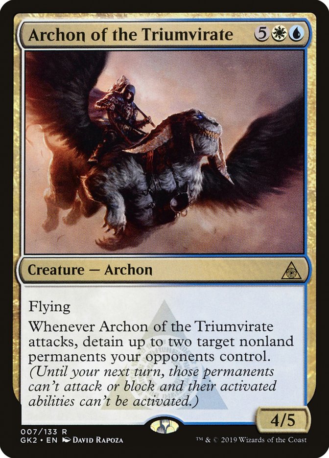 Archon of the Triumvirate [Ravnica Allegiance Guild Kit] | Lots Moore NSW