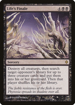 Life's Finale [New Phyrexia] | Lots Moore NSW