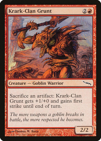 Krark-Clan Grunt [Mirrodin] | Lots Moore NSW