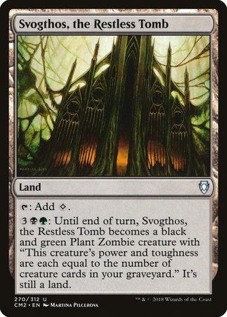 Svogthos, the Restless Tomb [Commander Anthology Volume II] | Lots Moore NSW