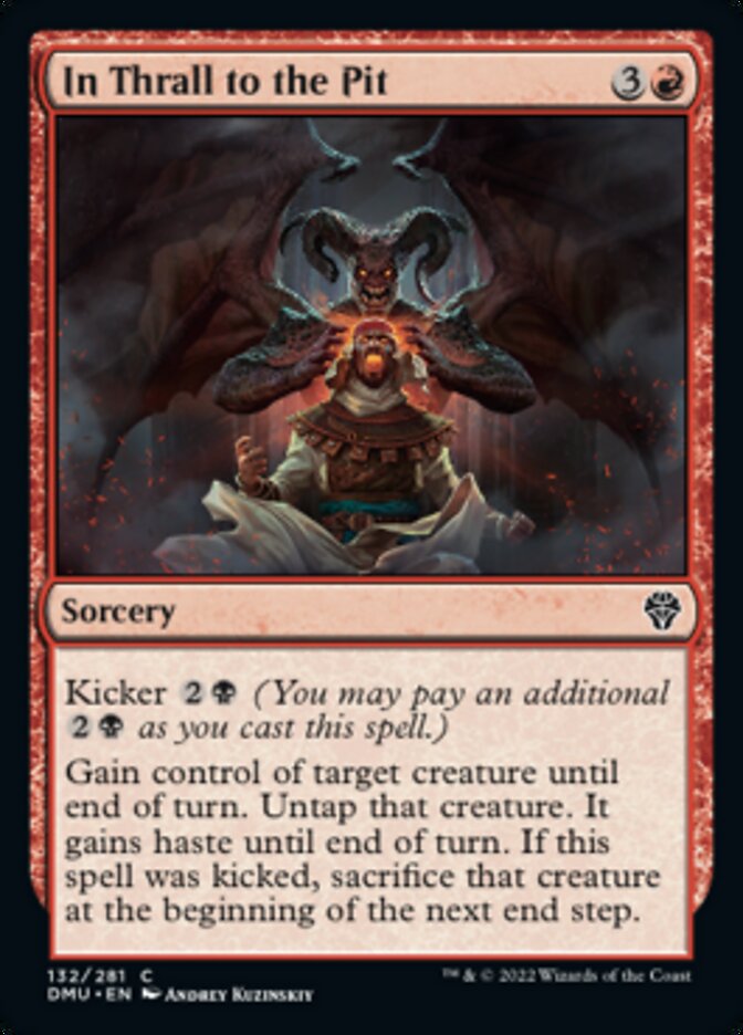 In Thrall to the Pit [Dominaria United] | Lots Moore NSW