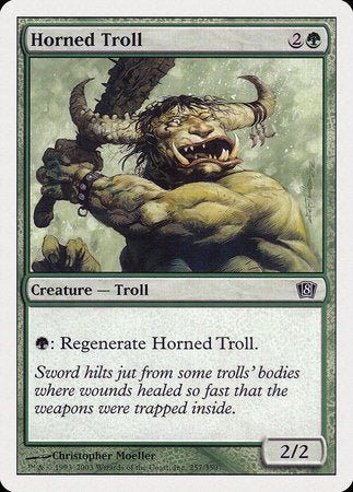 Horned Troll [Eighth Edition] | Lots Moore NSW