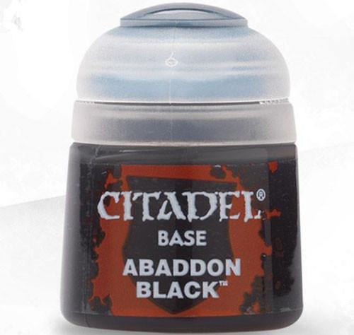 Abaddon Black Citadel Base Paint | Lots Moore NSW