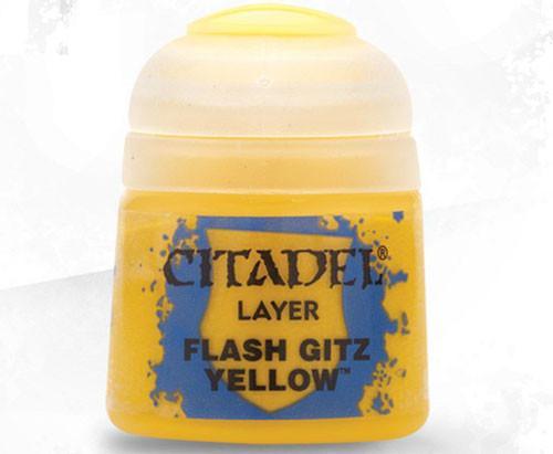 Flash Gitz Yellow Citadel Layer Paint | Lots Moore NSW