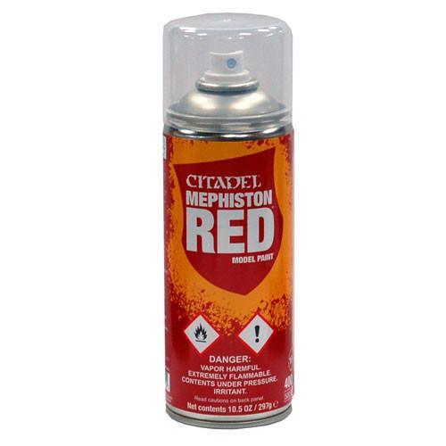 Mephiston Red Spray 400ml Citadel Spray Paint. NO POST ITEM | Lots Moore NSW