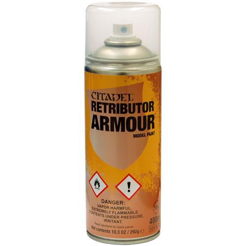 Retributor Armour Spray 400ml Citadel Spray Paint. NO POST ITEM | Lots Moore NSW
