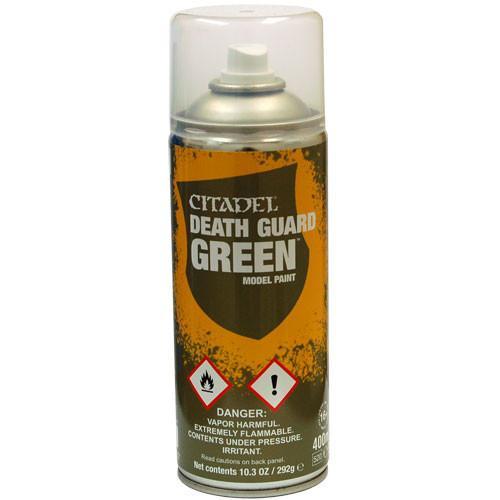 Death Guard Green Spray 400ml Citadel Spray Paint. (NO POST ITEM) | Lots Moore NSW