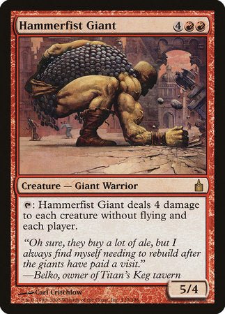 Hammerfist Giant [Ravnica: City of Guilds] - Lots Moore NSW | Lots Moore NSW