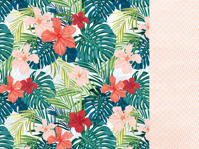 12 x 12 Scrapbooking Paper Paradise Found Tropic Vibes | Lots Moore NSW