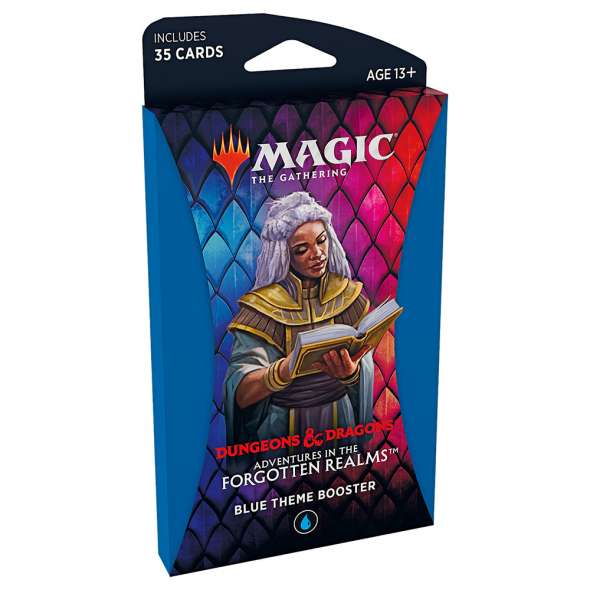 Blue MTG Forgotten Realms Theme Booster | Lots Moore NSW