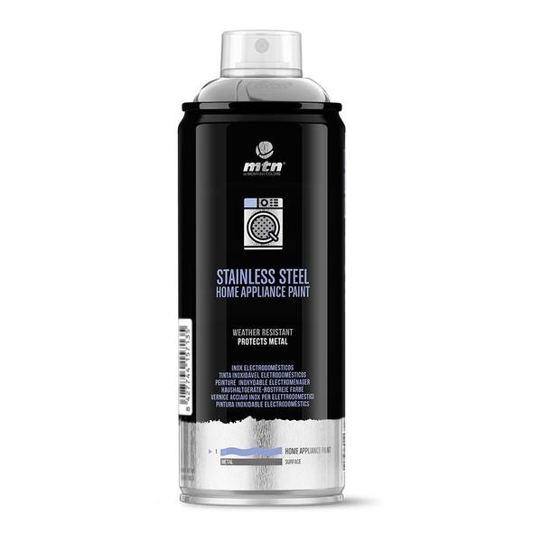 Stainless Steel Home Appliance Paint MTN Pro Spray Paint - 400ml (NO POST ITEM) | Lots Moore NSW