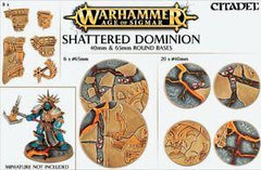 Shattered Dominion 40 & 65mm Round Bases | Lots Moore NSW