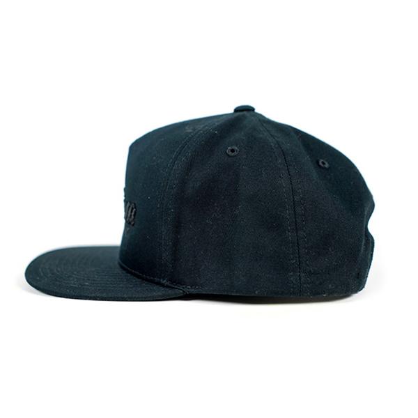 Montana Snapback Hat Embroidered Black | Lots Moore NSW