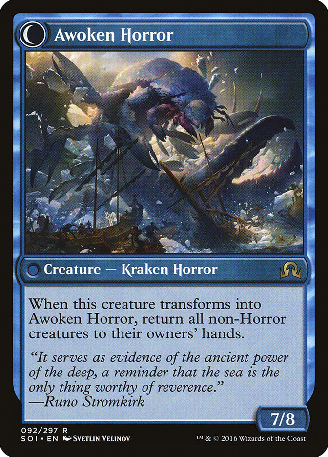 Thing in the Ice // Awoken Horror [Shadows over Innistrad] | Lots Moore NSW