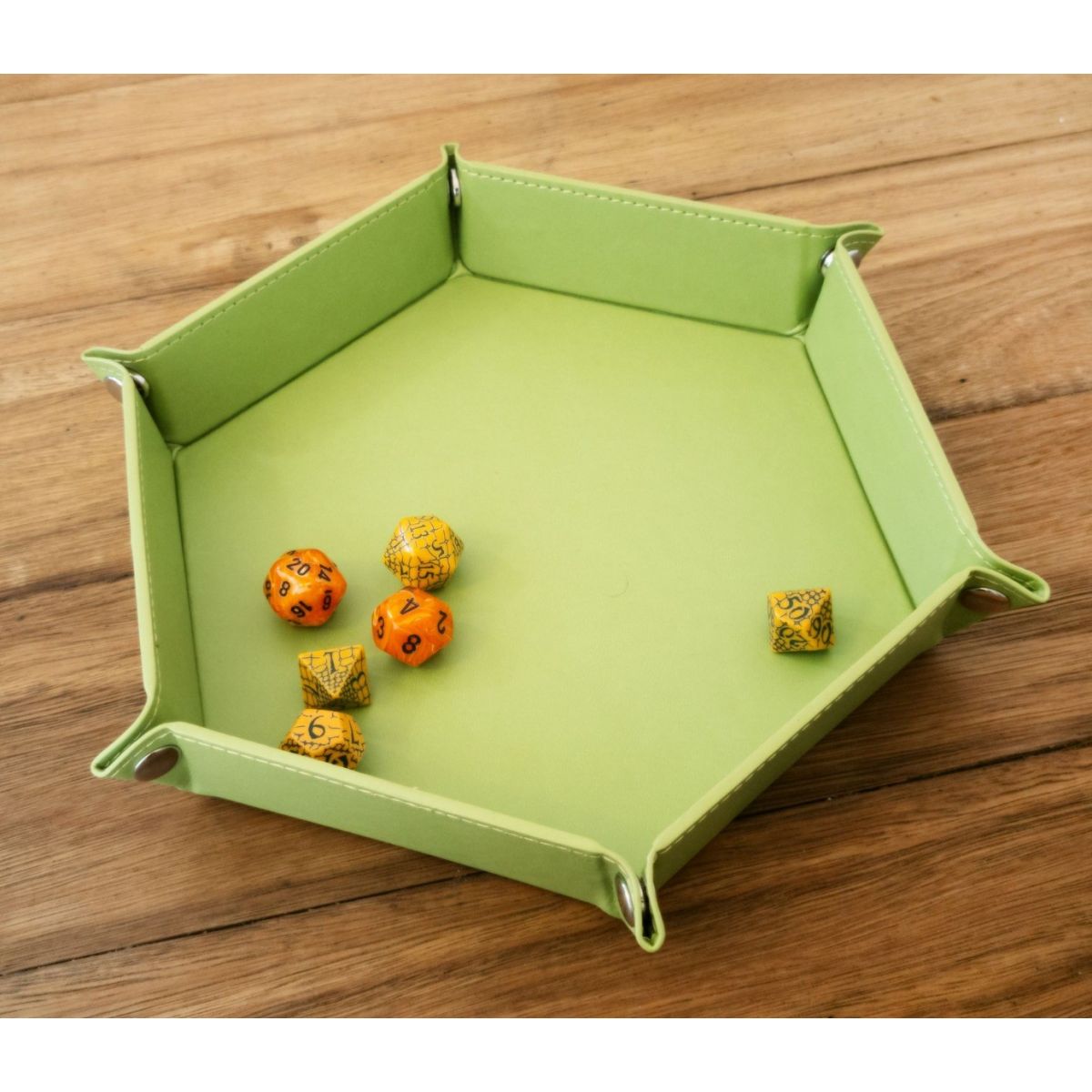 Green LPG Hex Dice Tray 8" | Lots Moore NSW