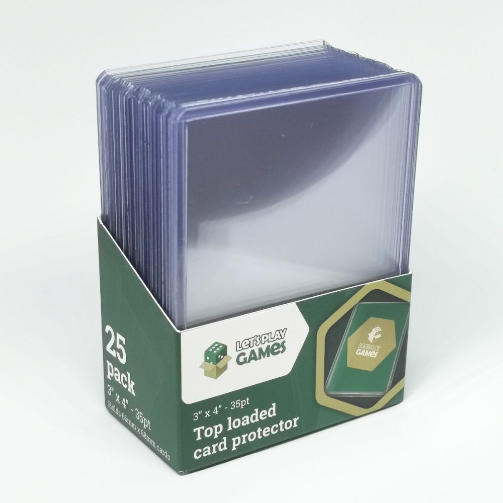 LPG Top Loaded Card Protector 3"x4" 35pt | Lots Moore NSW