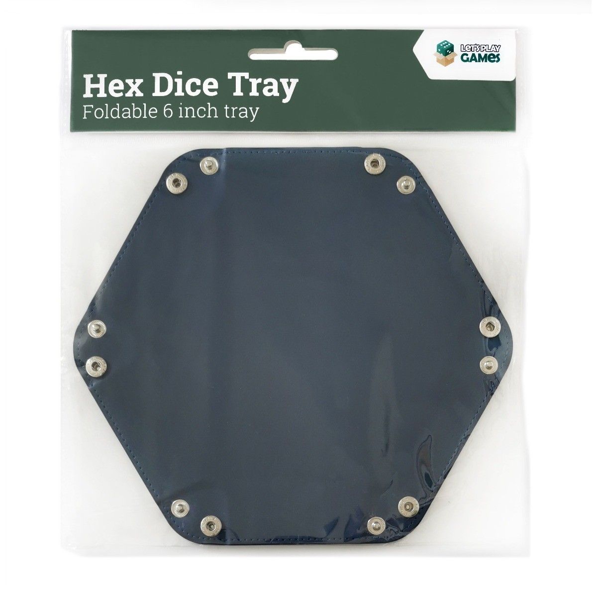 Blue LPG Hex Dice Tray 6" | Lots Moore NSW