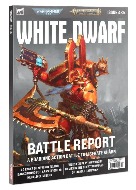 White Dwarf Magazine Issue 485 | Lots Moore NSW