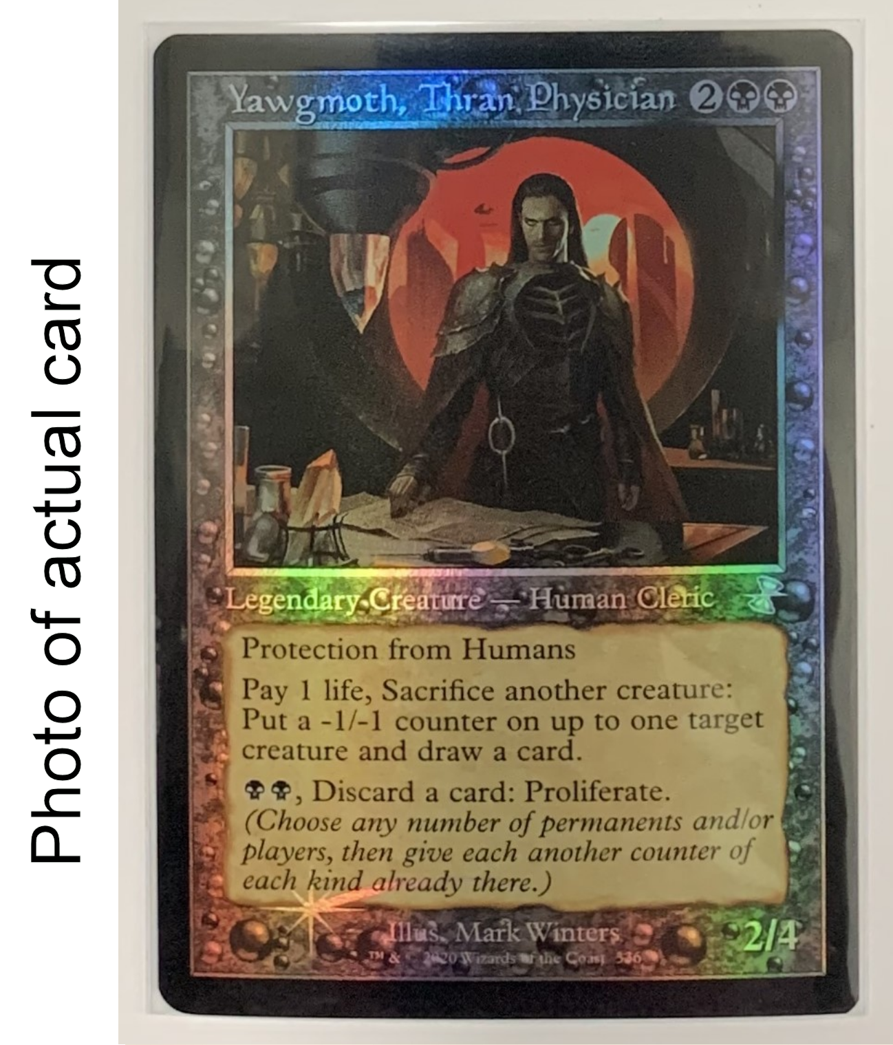 Yawgmoth, Thran Physician (Actual Card) (Timeshifted) [Time Spiral Remastered] | Lots Moore NSW